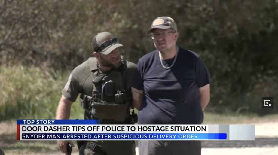Police arrest suspect after DoorDash driver calls in tip